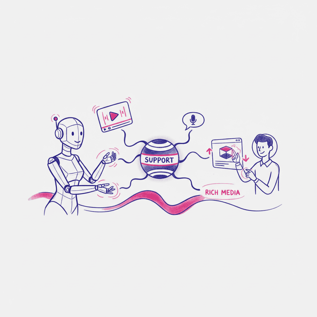 Automated Customer Service with Rich Media Revolution 2025