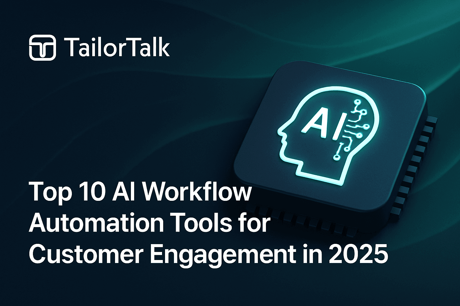 Top 10 AI Workflow Automation Tools for 2025