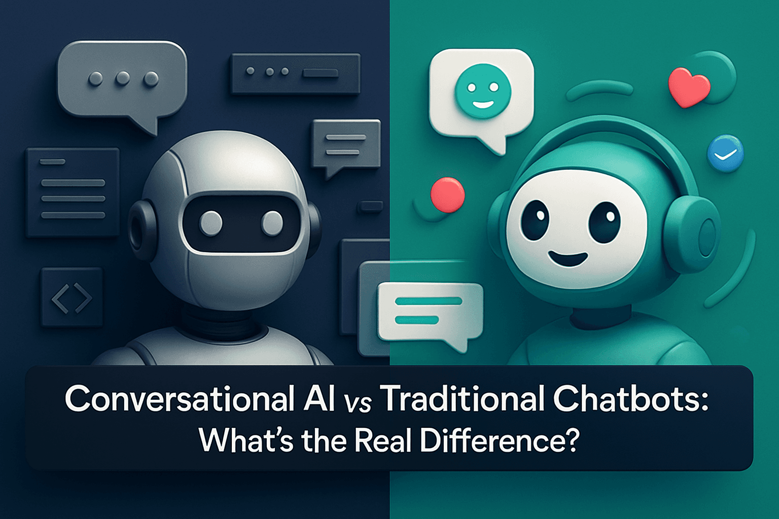 Conversational AI vs Traditional Chatbots: Real Differences