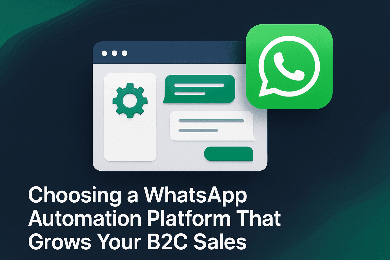Best WhatsApp Automation Platform for B2C Sales Growth